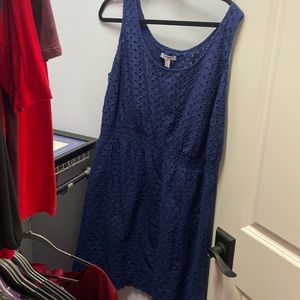 Blue sundress